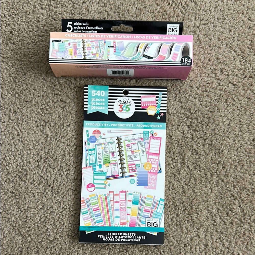 The Happy Planner Sticker Sheets - Multicolor